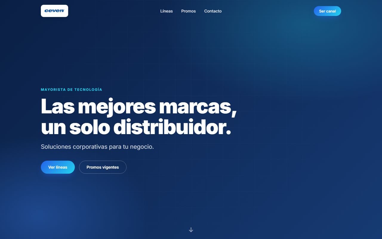 Sitio de catálogos de Ceven